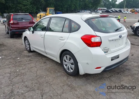 2015 Subaru Impreza 2.0I z USA, uszkodzony, nr VIN JF1GPAA66F8236560